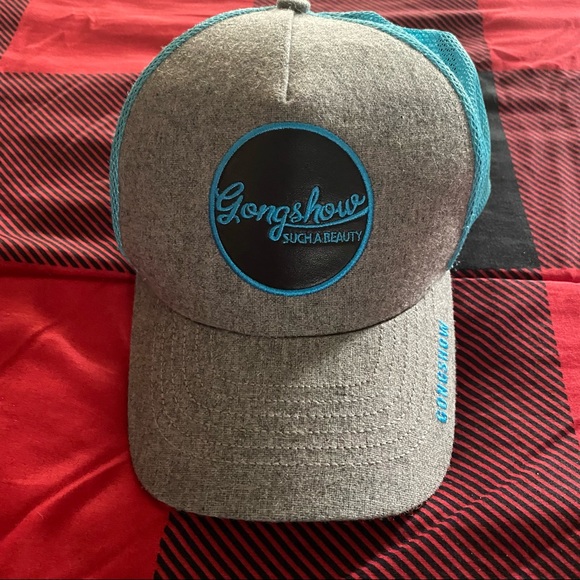 Gongshow Other - GONGSHOW HOCKEY SUCH A BEAUTY HAT BLUE AND GRAY SNAPBACK LIKE NEW